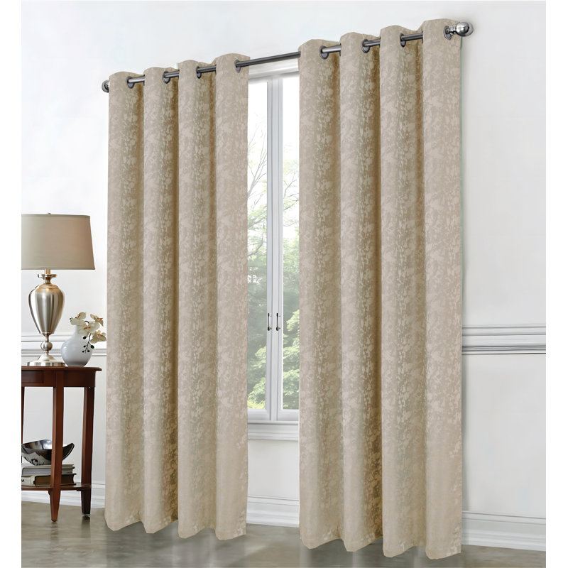 Rideau de fenêtre Calypso Shimmer, Taupe