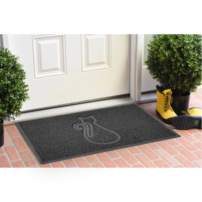 Non-Slip Geometric Doormat