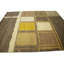 Tapis abstrait en laine noué à la main multicolore