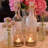 Oakpark Tea Light Hurricane Lantern Set