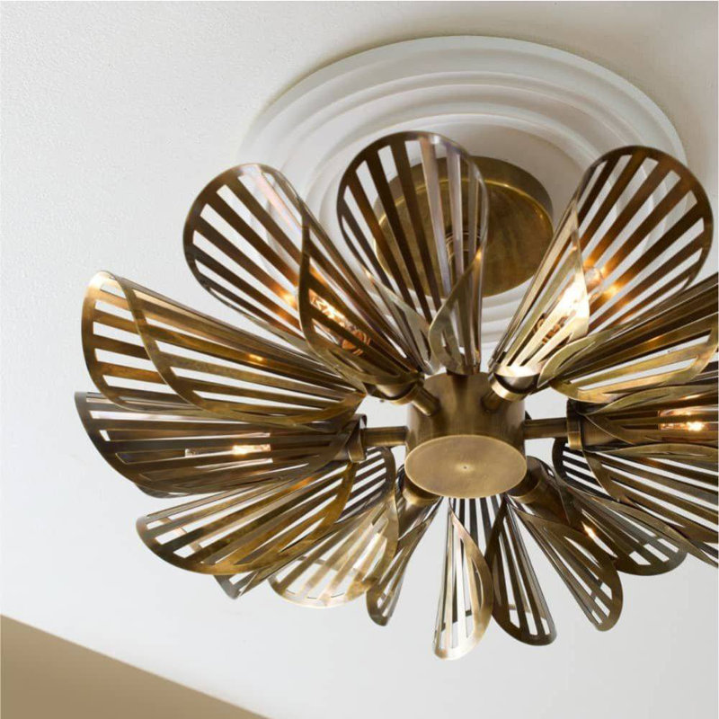 Francesca 12 - Light Semi Flush Mount