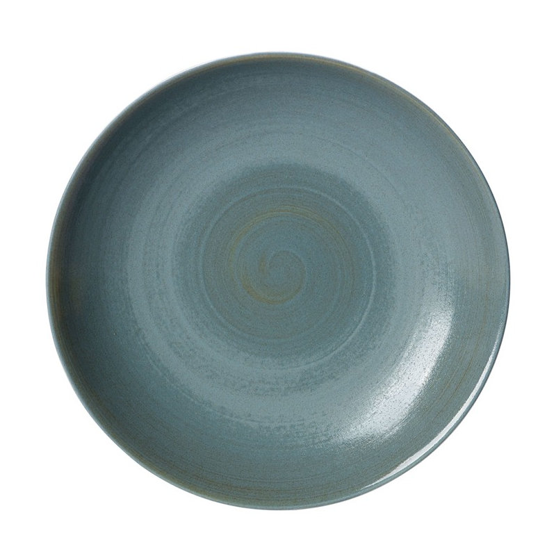 Studio Glaze Bone China Pasta Dish, 12"W, Ocean