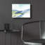 «Blue Hills» par Jan Weiss, art mural en verre acrylique-1889865062