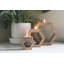 Wood Tabletop Tealight Holder