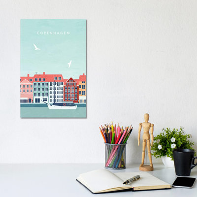 Copenhagen by Katinka Reinke - Wrapped Canvas Print