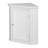 Zal Removable Corner Wall Storage Bathroom Cabinet with Shelving-940307659
