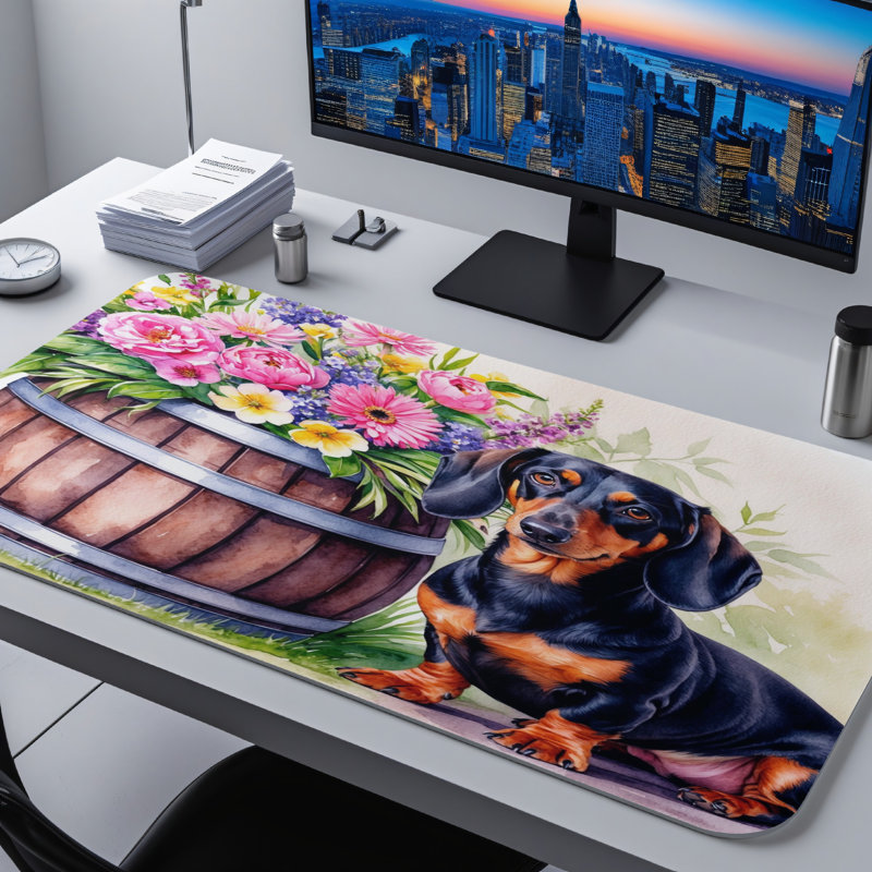 Polyester Desk Pad, 23.6x13.8