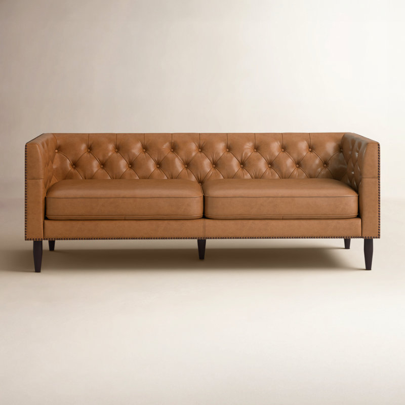 Woodford Upholstered 84.6'' Sofa, Brown