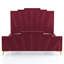 Structure de lit en flanelle Glam Classic-1443950574-1443950572