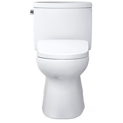 Toilette allongée deux pièces au sol WASHLET 1,28 GPF (siège de bidet inclus) avec chasse d'eau automatique