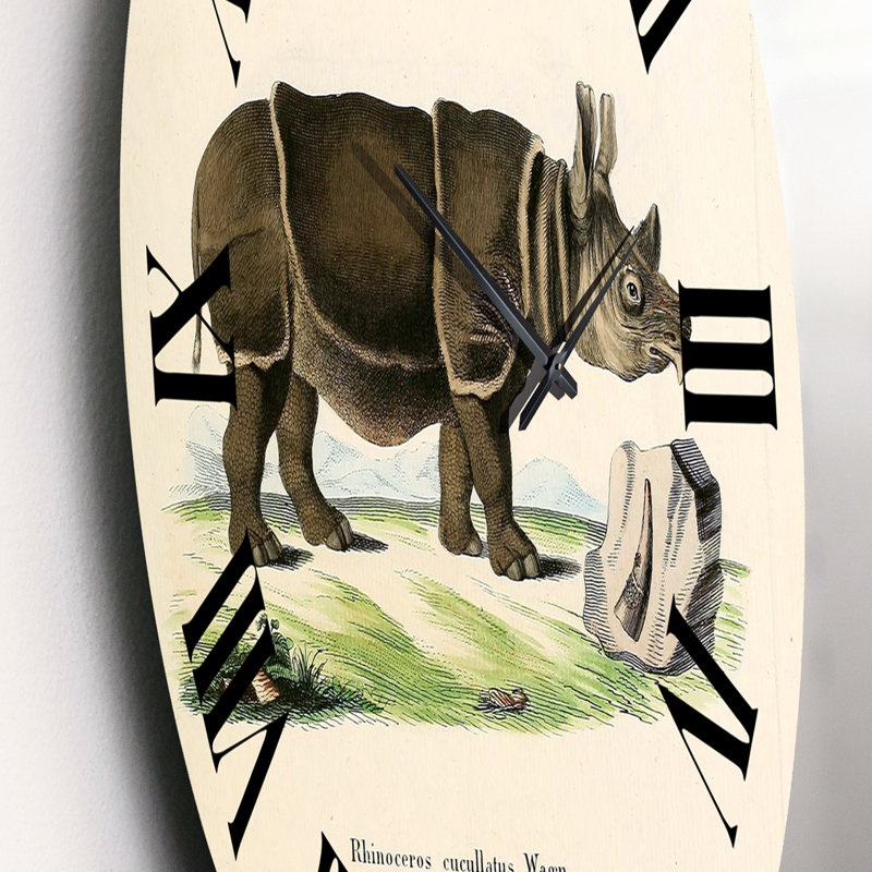 Horloge murale rétro Rhinoceros, Petit