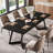 70.86-Inch Modern Dining Table For 6-8-206055875