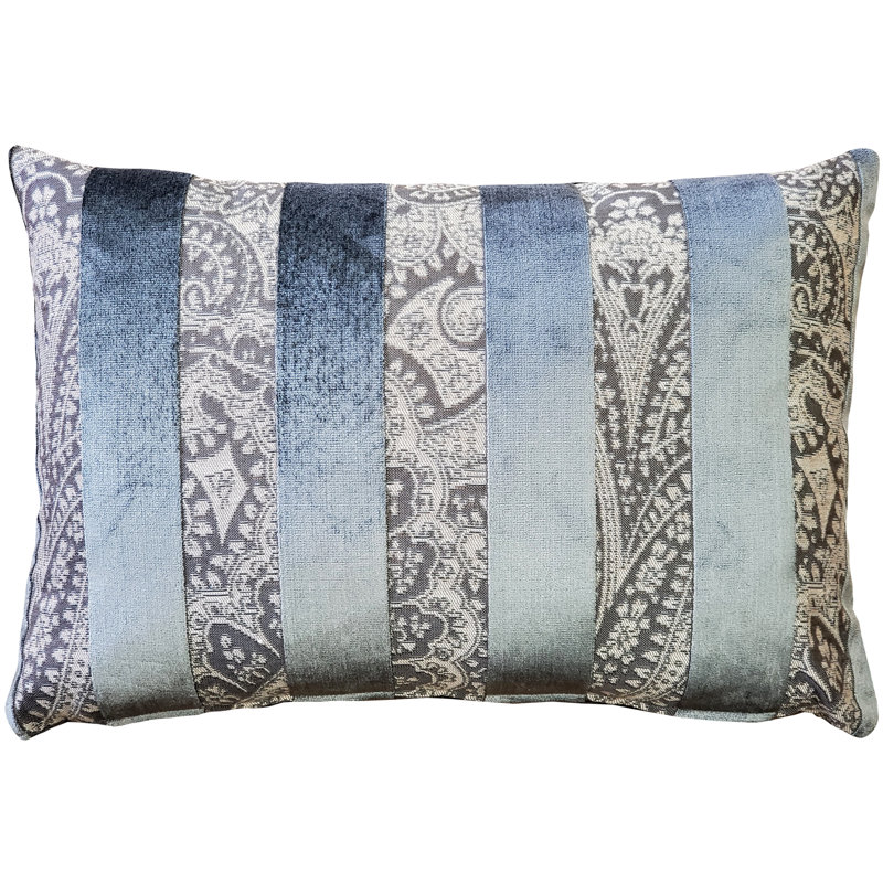Robert Striped Reversible Throw Pillow