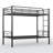 Bouziane Kids Twin Over Twin Bunk Bed
