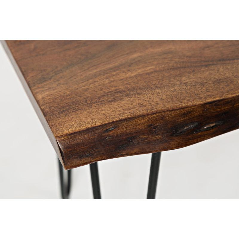 Banc en bois Bassel, Châtaigne