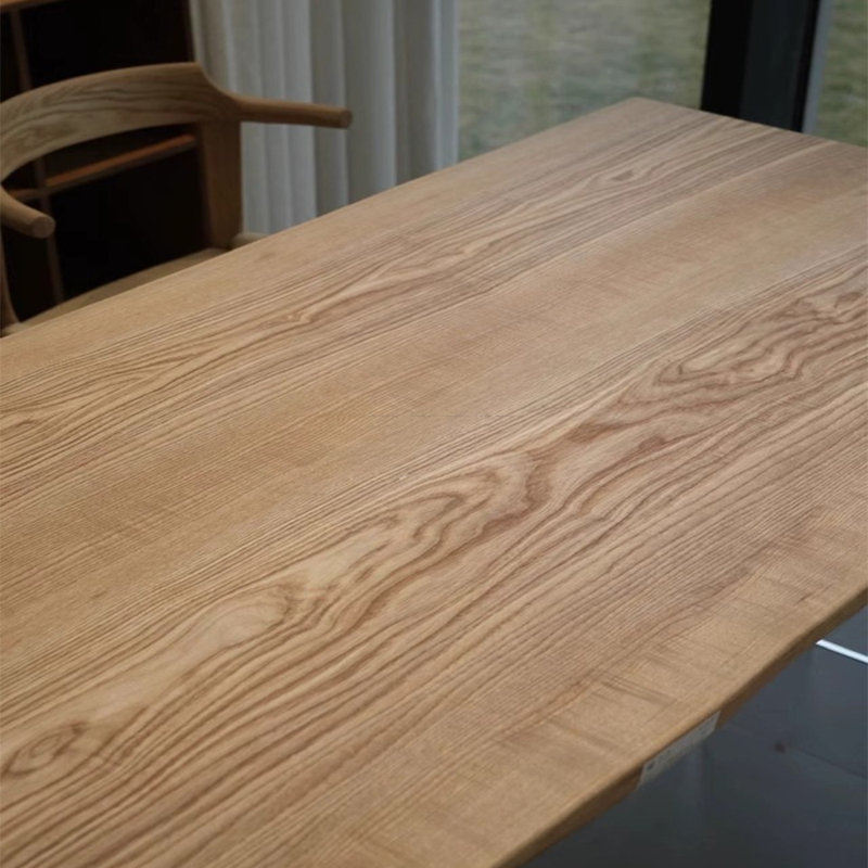 Table de salle à manger simple Log, H 29,52 po x L 82,67 po x l 33,46 po
