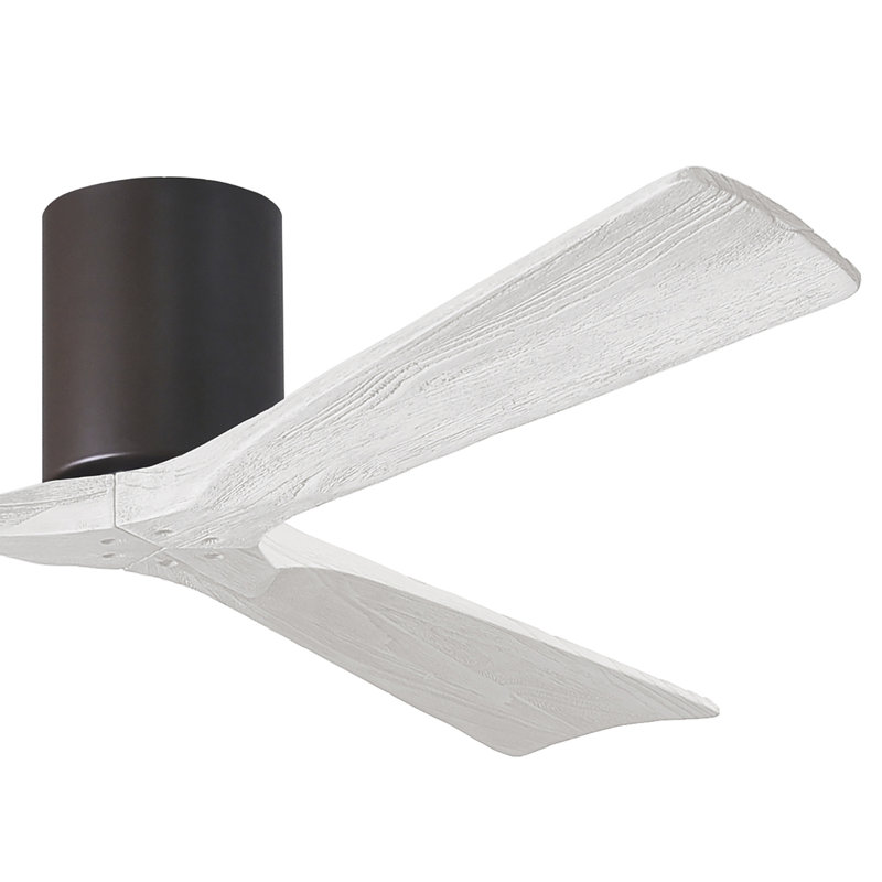 Irene Ceiling Fan, Textured Bronze, Matte White, 60"