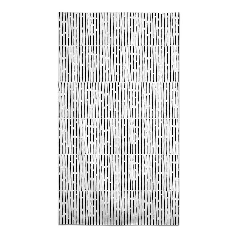 Nappe Abstract, Noir