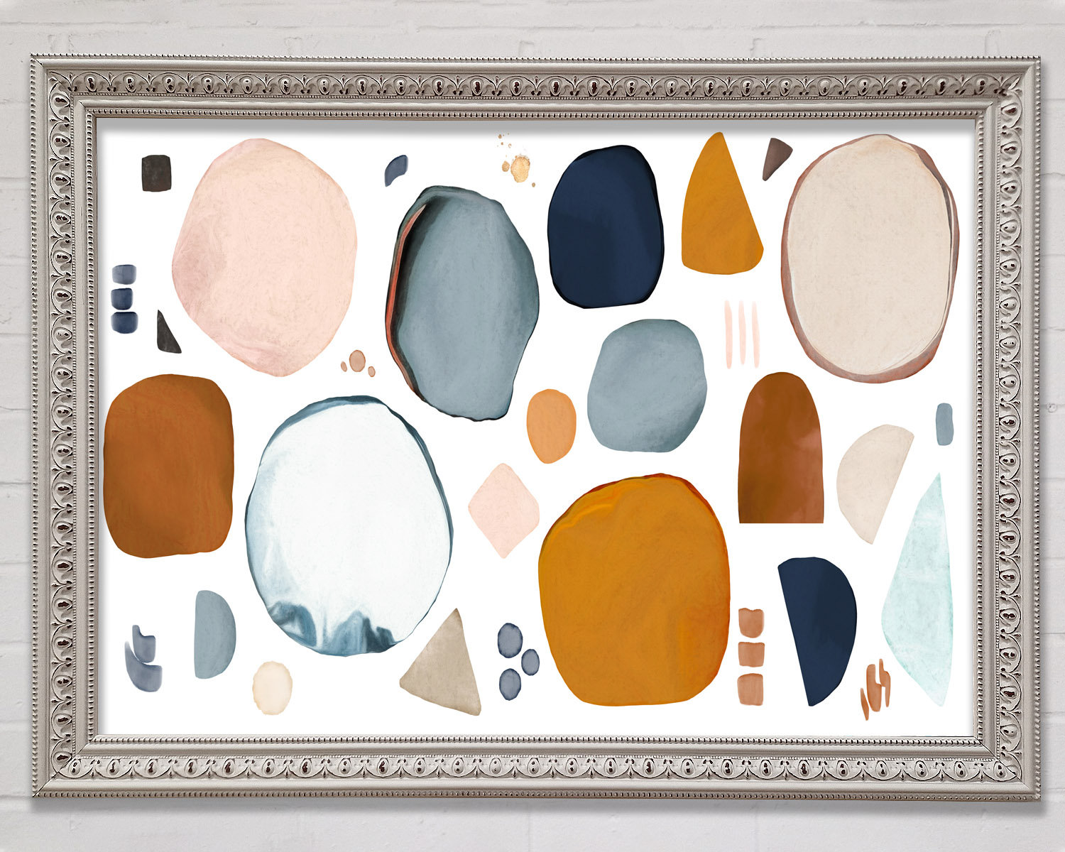 Bright Star The Abstract Shape Collage - Print | Wayfair.co.uk