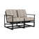 Outdoor Summit Rocker Bench with Cushions