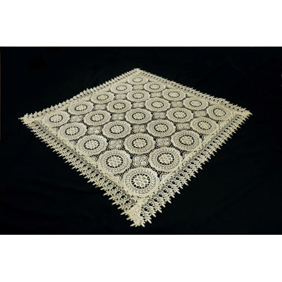 Mcginn Geometric Square Table Topper