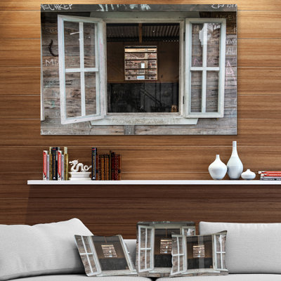 " Wooden Walls And Windows "