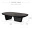 51" Modern Minimalist Double Leg Solid Wood Rectangular Coffee Tables For Living Room-1597897088