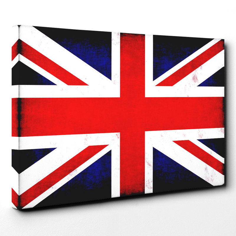No Frame Print on Canvas, 70cm H x 100cm W, Blue