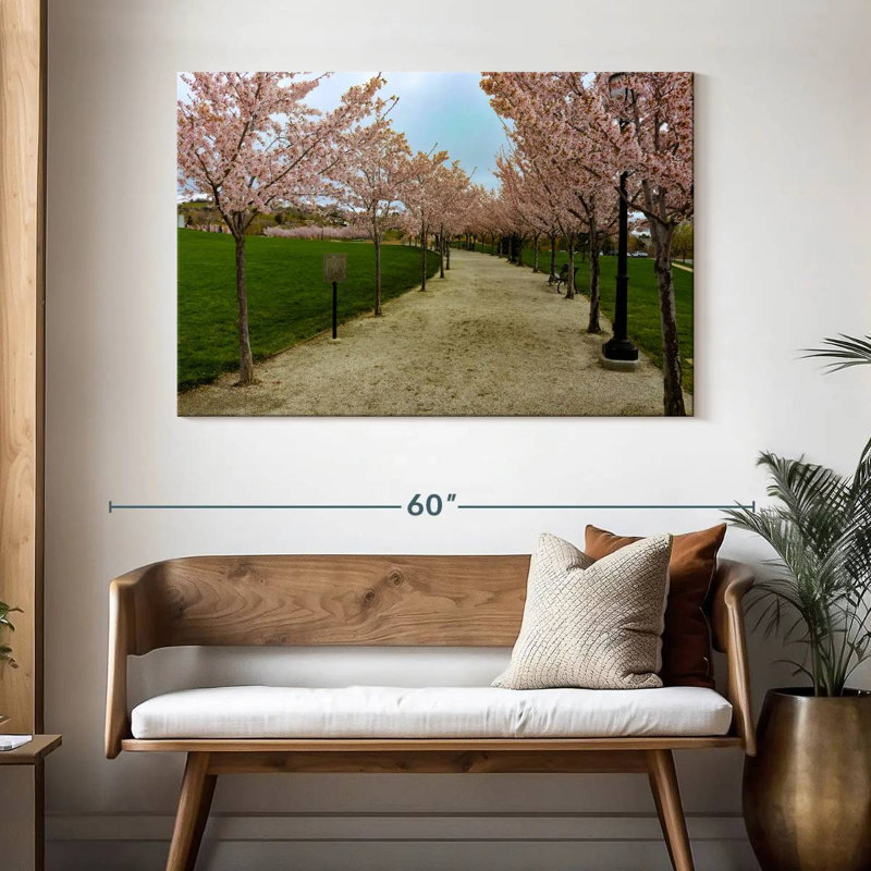 Sentier Harnek Cherry Blossoms, H 32 po x l 48 po