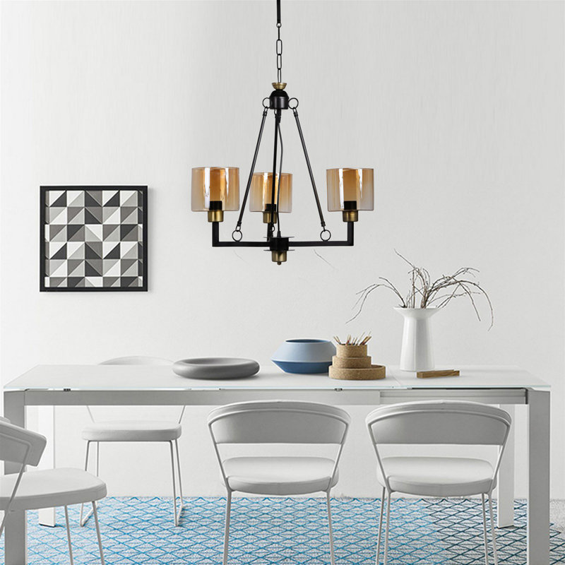 Fender 3 - Light Shaded Chandelier
