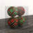 Plaid Ornament Set