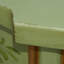 Cadre en bois massif peint double antique