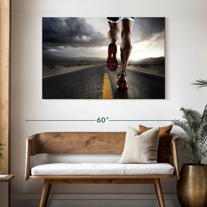 Sireci Highway Run, 32" H x 48" W