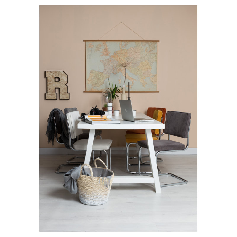 Upholstered Dining Chair, Black
