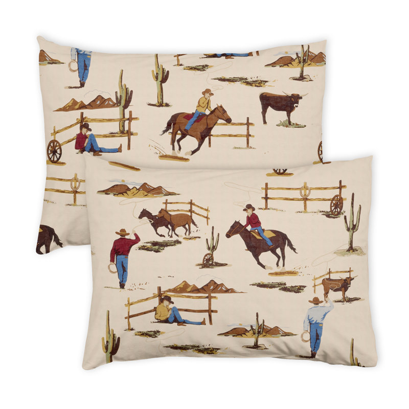 Ensemble de 2 taies d'oreiller en polyester pour chambre d'amis