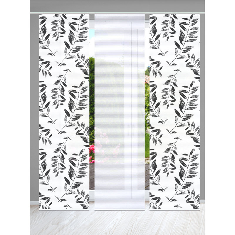 Semi Sheer Sliding Panel