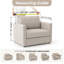 Housse extensible pour fauteuil - Style épuré et minimaliste - Collection Embrace-754506512