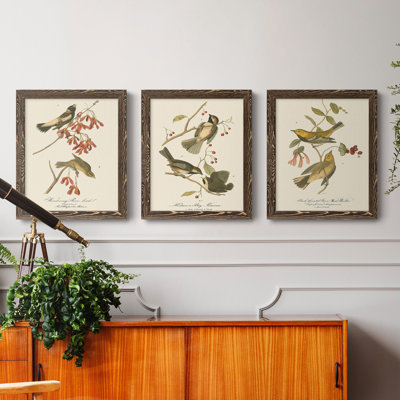 Oiseau de riz Wandering, reproduction d'art sur toile