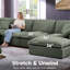 Canapé modulaire réversible en coin Shariff-444978987