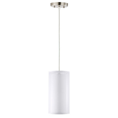 Luminaire suspendu cylindrique à 1 lumière Wiese