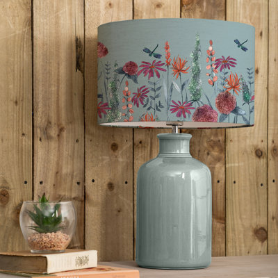Florabunda Ceramic Table Lamp