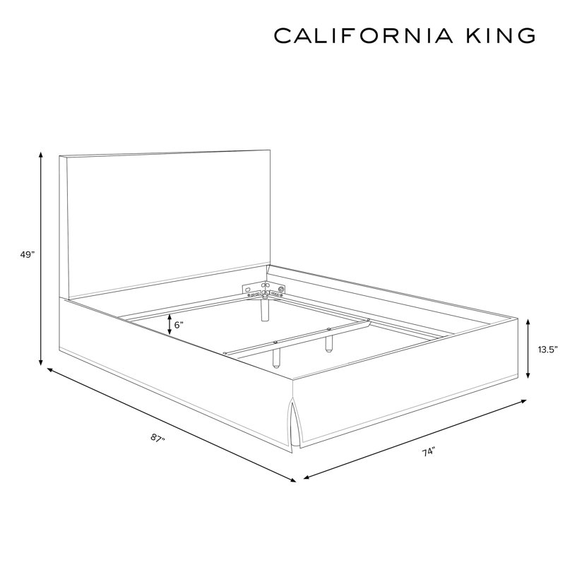 Verona Upholstered Slipcover Bed, Zuma Laurel Textured Linen, California King