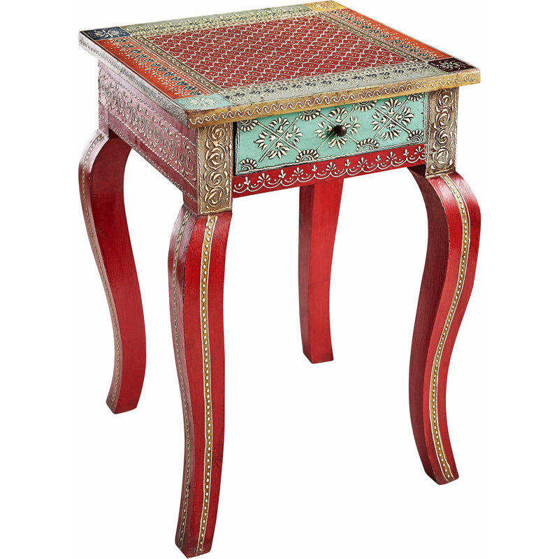 Dessa Solid Wood End Table