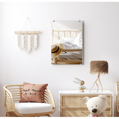 Zarrea Flat Wall Mirror