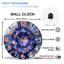 Horloge murale diamant
