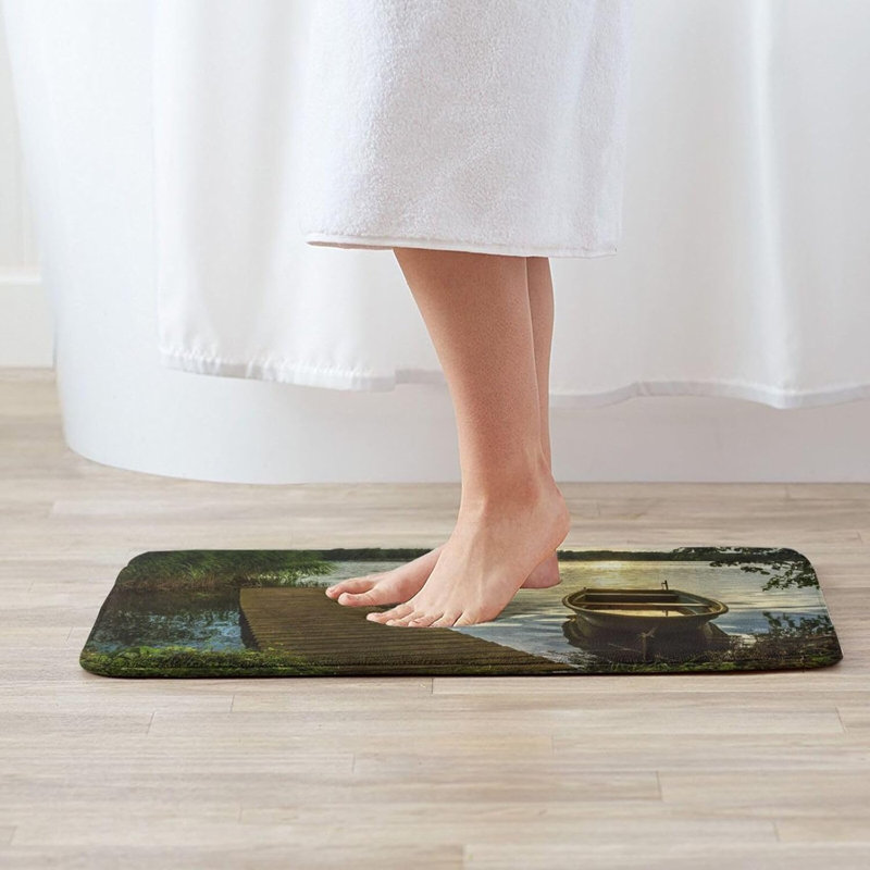 Tapis de sol en flanelle, 43 x 119 cm, L 11,02 po x L 12,6 po