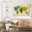 Aliaz Paint Blotches World Map-107716805
