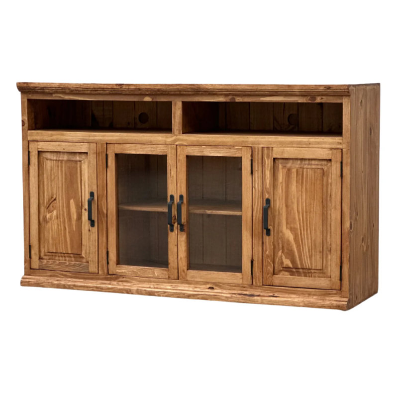 Deshonte Unfinished TV Stand for TVs up to 60"
