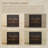 4-Piece Modular Sideboard Set - 1A2C - Ebony-1979664413