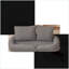 Fauteuil à billes convertible 18 positions réglable pour adultes, multifonctionnel pour les petits espaces | Gris | Rectangle-125907182-125907185